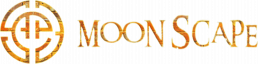 moonscape logo in Gold
