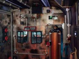 Mobile Escape Trailer Detail Übersicht mit Sauerstofftank