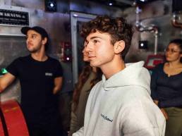 Teamleiter und Spieler